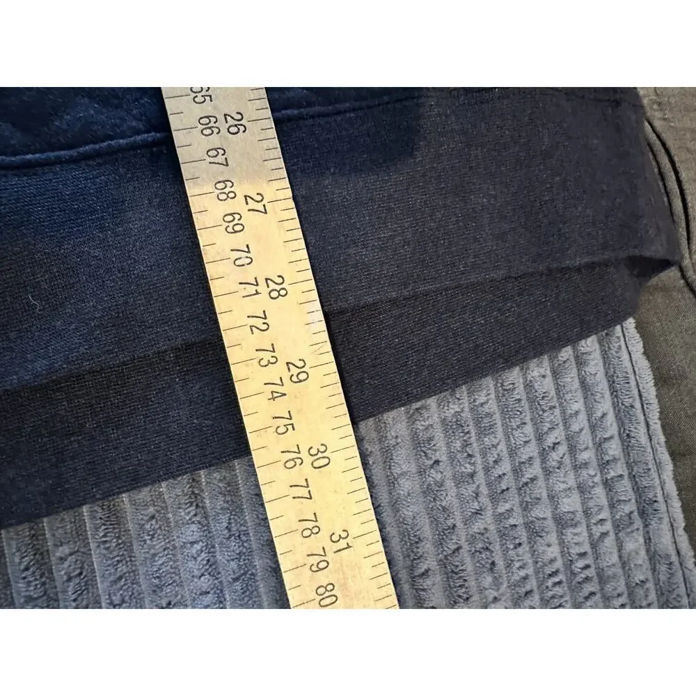 Eddie Bauer XXL Men Pullover 1/4 Snap Neck Textured Sweatshirt Sweater 37-9
